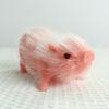 Elegant Fashion Mini Silicone Piggy Doll Enhances Offices Space Saving Animal Perfect for Desk Decors Stress Relief