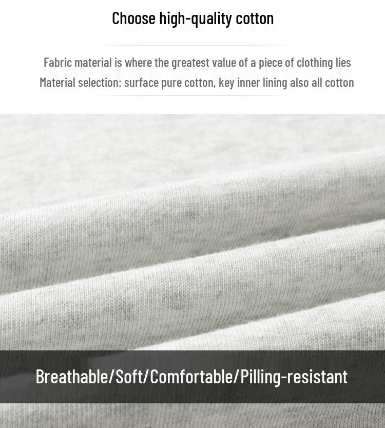 Herren Locker Geschnittenes Dickes 380g Reiner Baumwolle Sweatshirt - Warm, Einfarbig, Kapuzenloser Pullover für Herbst/Winter, Unisex.