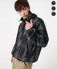 TRILLION City Utility Check Hooded Windbreaker_3Color