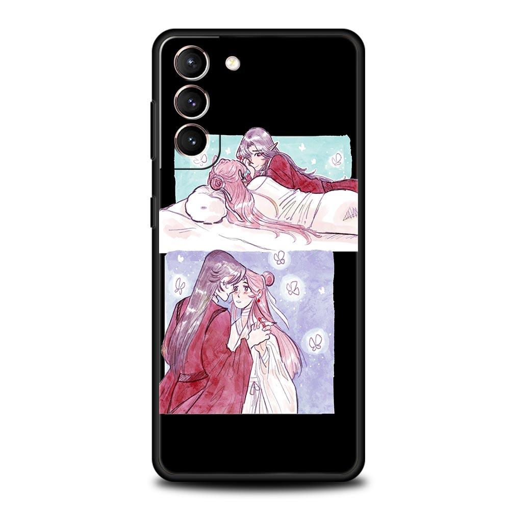 Heaven Official’s Blessing Phone Case For Samsung Galaxy S23 Ultra S22 S21 S20 FE 5G S10 S10E S9 S8 Plus Note 20 Silicone Cover