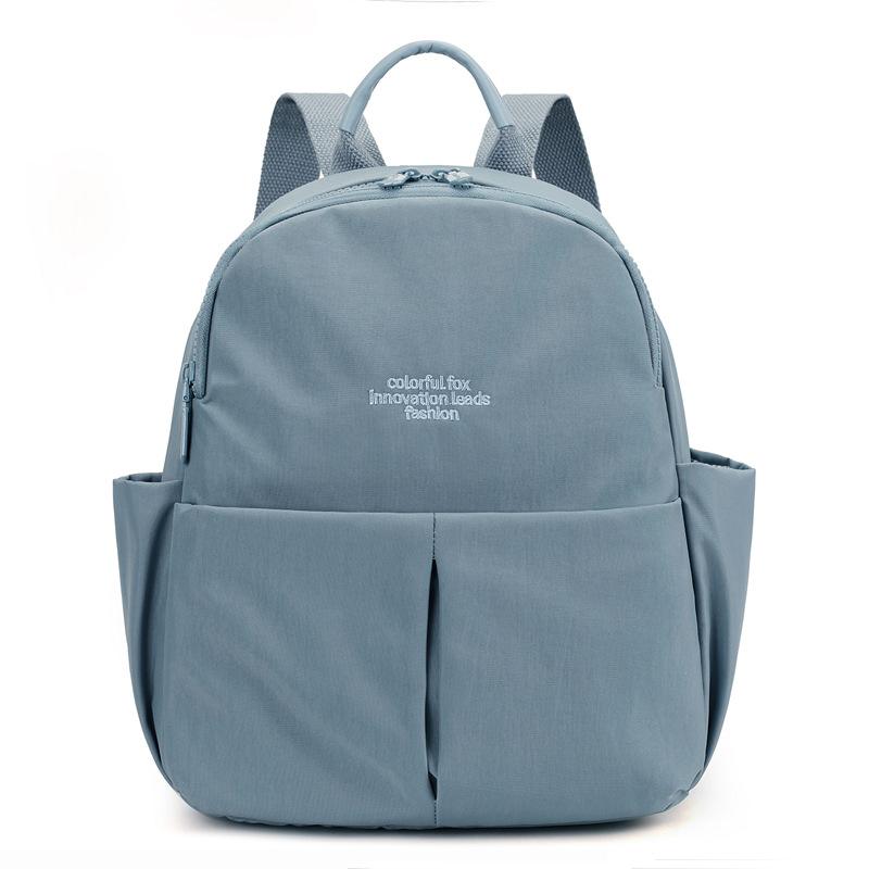 Mini Backpack with Front Pockets Casual Shoulder Bag for Daily Use