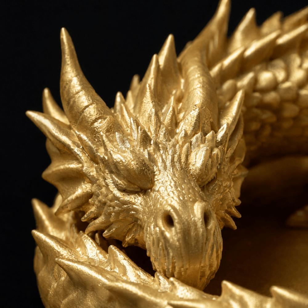 Dark Style Dragon Tray 3D Printing Desktop Organizer Creative Jewelry Storage Tray Entryway Decor