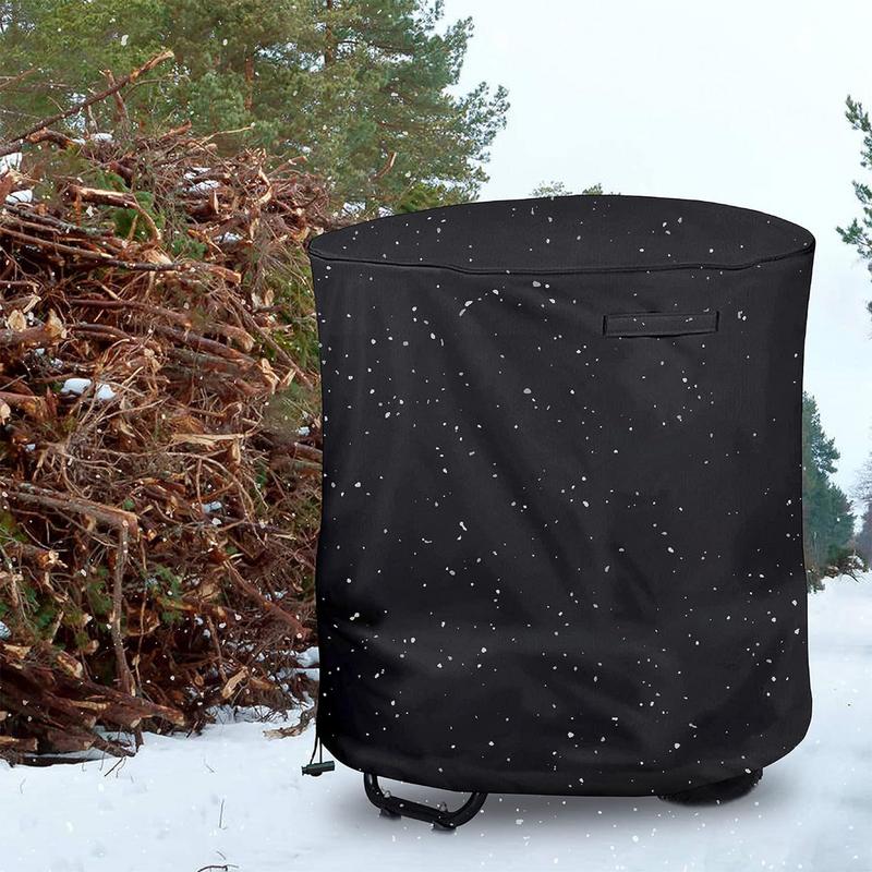 Outdoor Leaves Mulcher Dustproof Cover Reusable Waterproof Wood Chipper Cover Safety Protection Cover for Wood Chipper Shredder