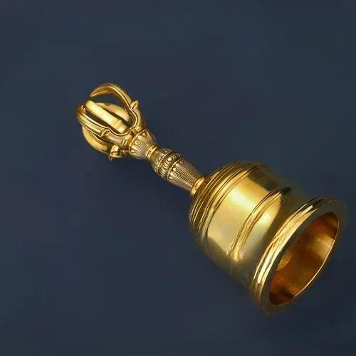 Brązowe naczynia buddyjskie i taoistyczne wykonane z mosiądzu modlitwa rekwizyty zaklęć Laska Berło wazon ofiara