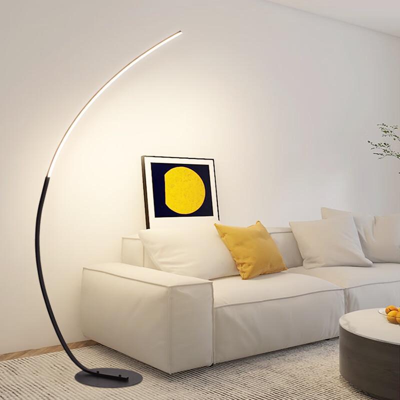 Rechargeable 3-Color Dimmable Arc Floor Lamp