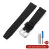Captain Blue Citizen High Density Knitting Wrist for IWC Pilot Portugal Portofino Nylon Canvas Men 20mm 21mm 22mm Watch Strap