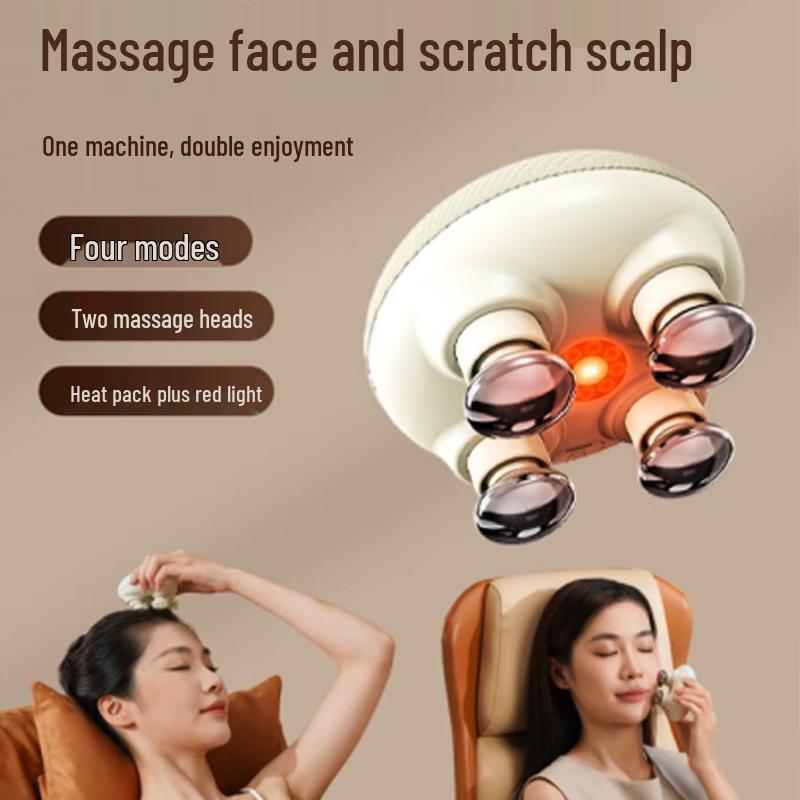 

Hezheng Electric Head Massager with Heat Compress