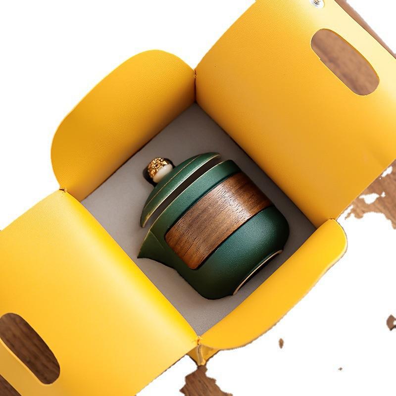 Golden Lion Xianrui, Portable Express Cup, One Pot And Two Cups Of Travel Tea Set, Hotel Enterprise Business Cup Souvenir Customization