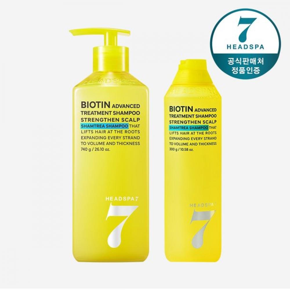 

Шампунь против выпадения волос с биотином 740г+300г Уход за кожей головы