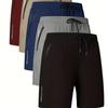 Sommerliche lässige Sporthorts sind atmungsaktiv und schnelltrocknend Herrenshorts