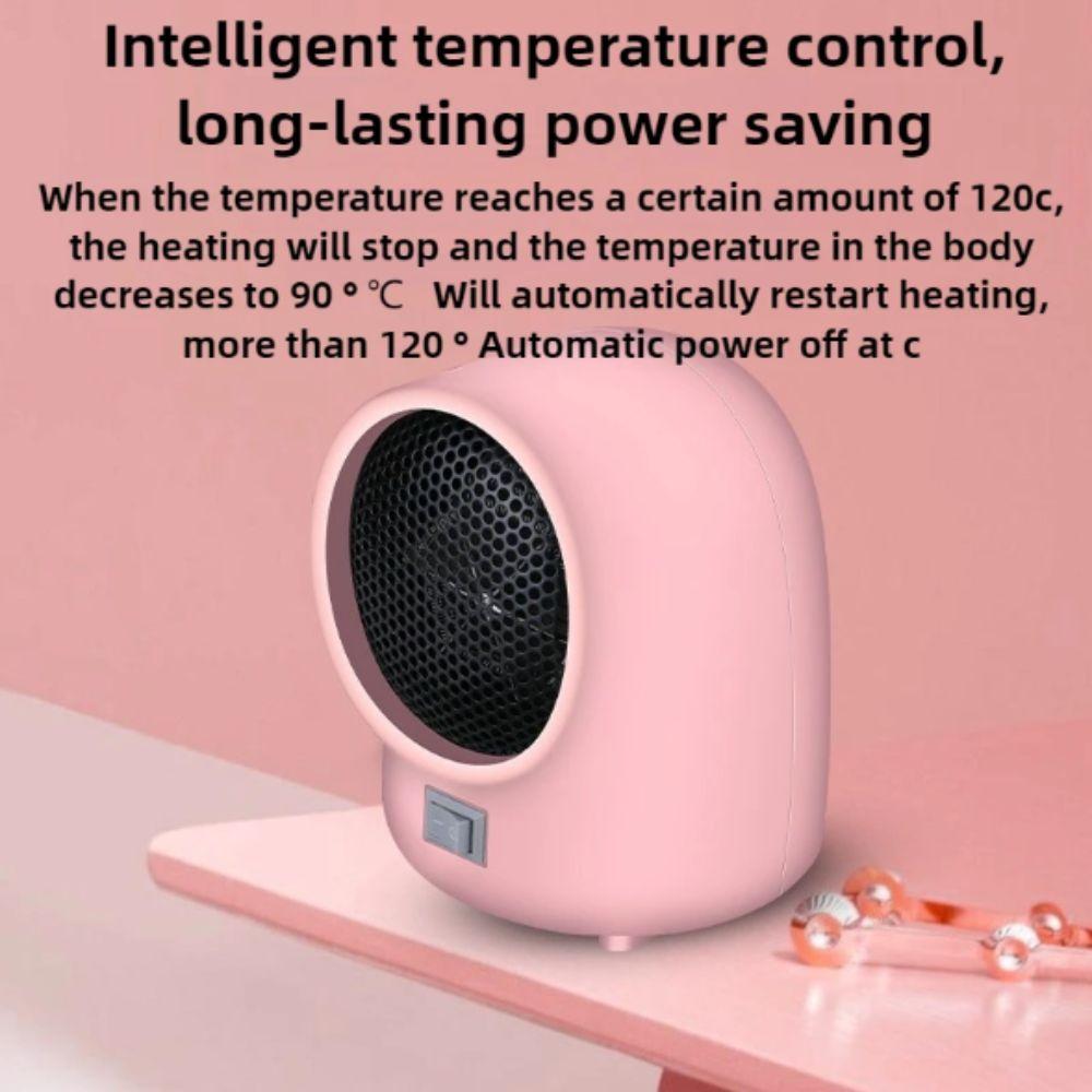 Mini Size Electric Heater Quick Heating Hot Air Blower Portable Heater  Dormitory Use