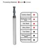End Mill End Mill HRC45 Square 2 Blades 35 Degrees