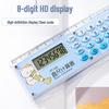 Creative Cartoon Student Calculator Ruler for Auxiliary Learning
