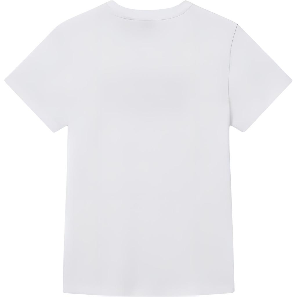 Levis Soft Comfortable Casual Round Neck Short Sleeve T-Shirt Women tops White 002A4-0000