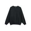 Li Ning Casual Loose Graphic Sports Crew Neck Sweatshirt Women Sweatshirt Standard-Black AWDQ598-3
