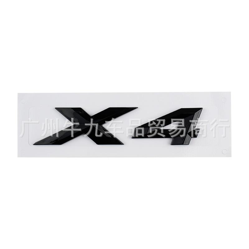 Suitable for the new X1 X2 X3 X4 X5 X6 X7 GT car logo, trunk tail label, car sticker