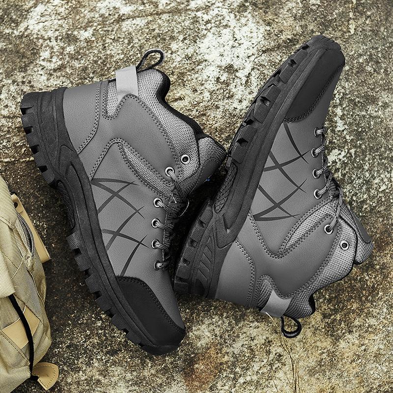 Frühjahr Neue Stil High-top Schuhe High-top Outdoor Wanderschuhe Plattform Bequeme Freizeit Sport Schuhe 39-48
