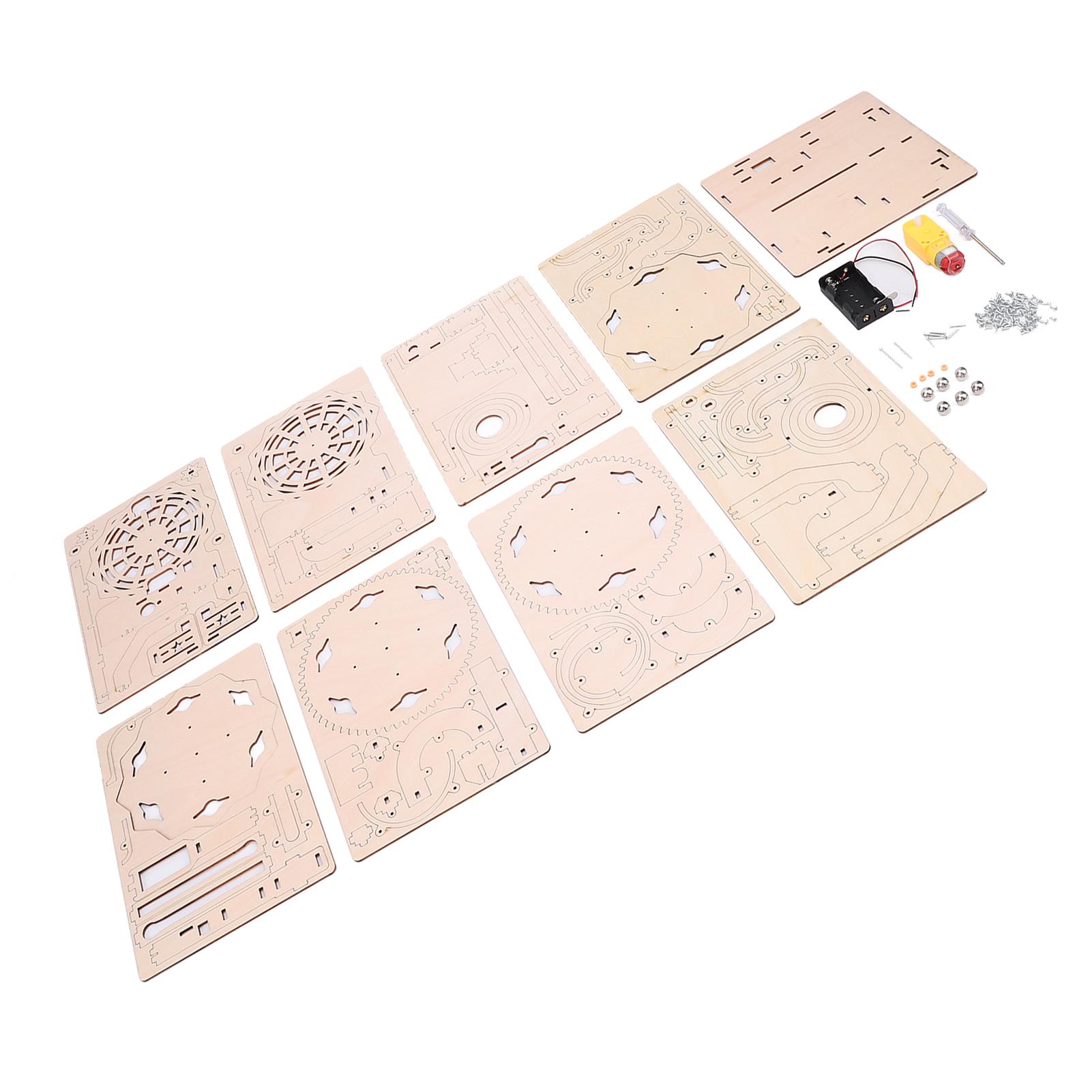 

3D деревянные пазлы для взрослых американские горки мраморные рельсы механические деревянные модели строительные наборы