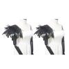 Feather Epaulet Halloween Raven Costume Shoulder Pads Shoulder Board Jewelry