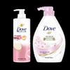 Dove Cherry Blossom Body Wash & Daily Smooth Shampoo Bundle