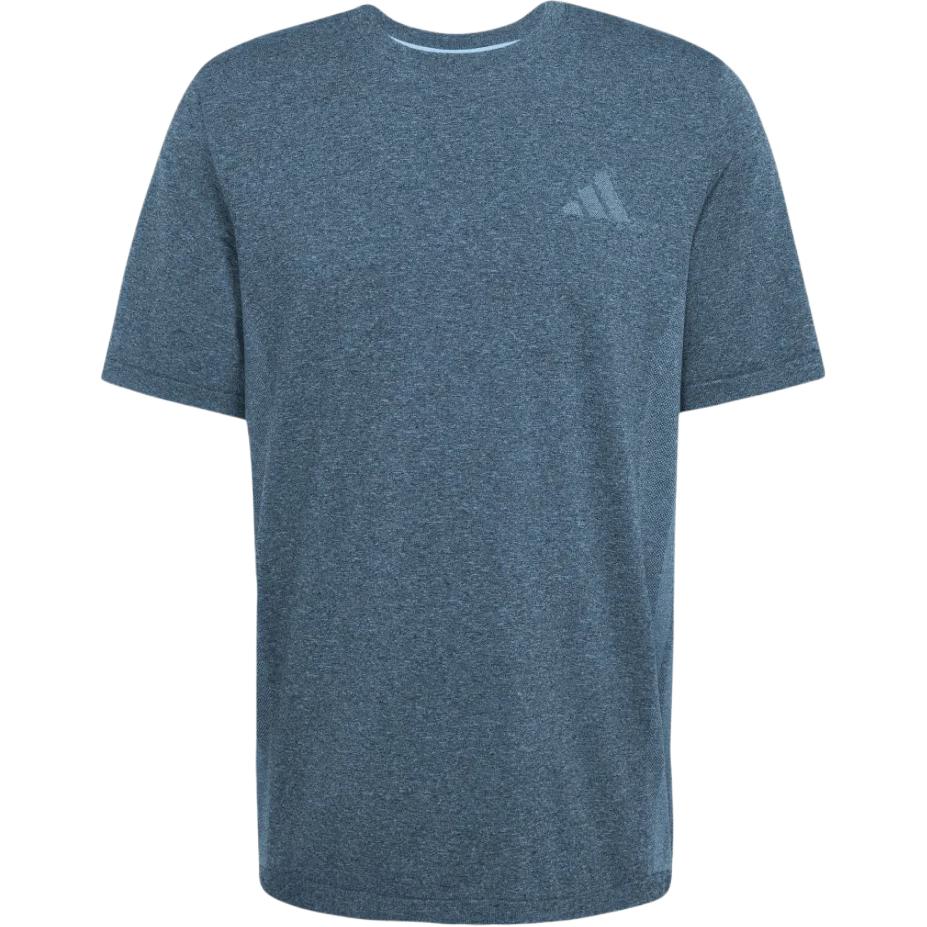 Adidas Logo Crew Neck Short Sleeve T-Shirt Men Tops Light-Blue IS6927