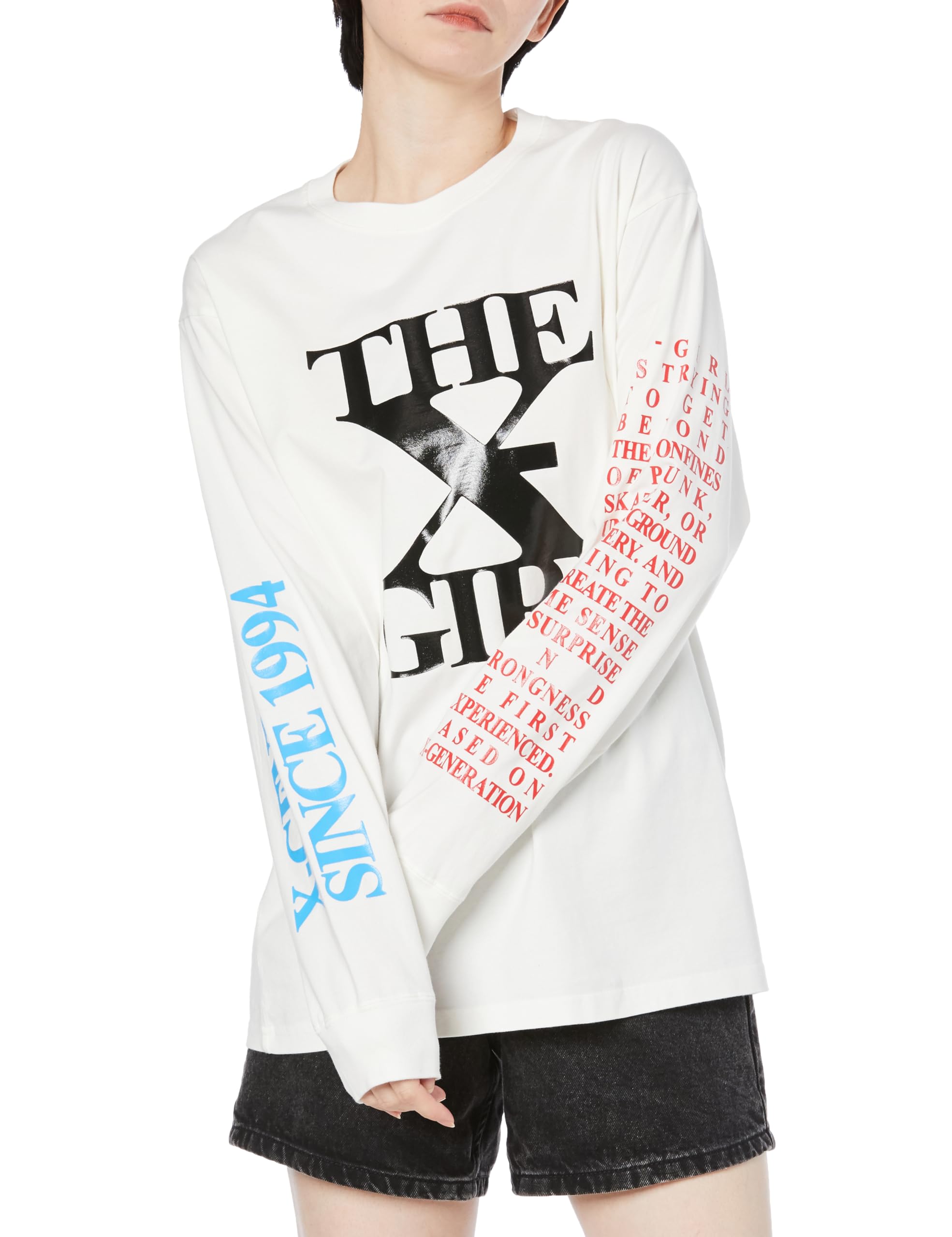 

THE TEE X-GIRL L/S білий