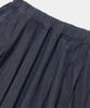 COLUMBIA UNIVERSITY All-Round Twotuck Denim Long Skirt_Indigo Jean