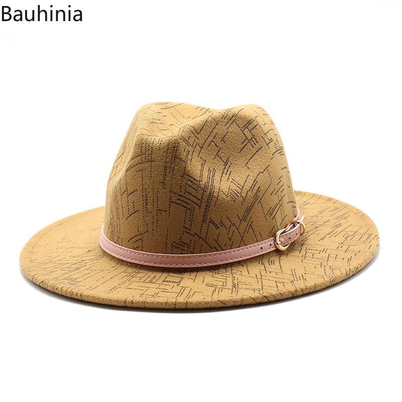Brim Felt Fedora Hats Panama Party 