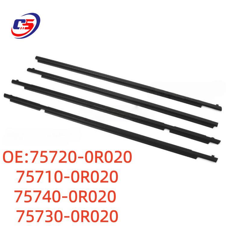 

Soundproof Window Sealing Strip for 09-12 Toyota RAV4 European Model Exterior Trim 75710-0R020 75720-0R020, 75710-0R020, 75740-0R020, 75730-0R020