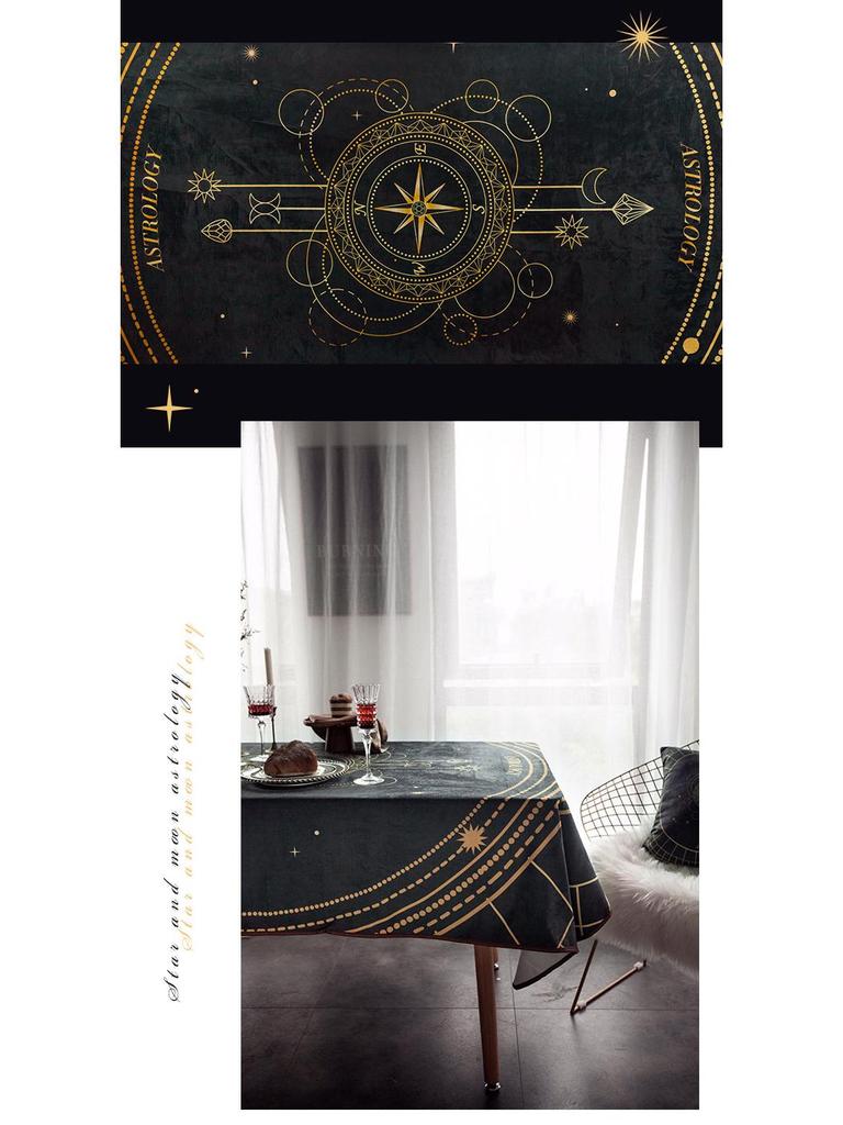 Wodoodporny Europejski Prostokątny Obrus i Mata do Tarota OFAT