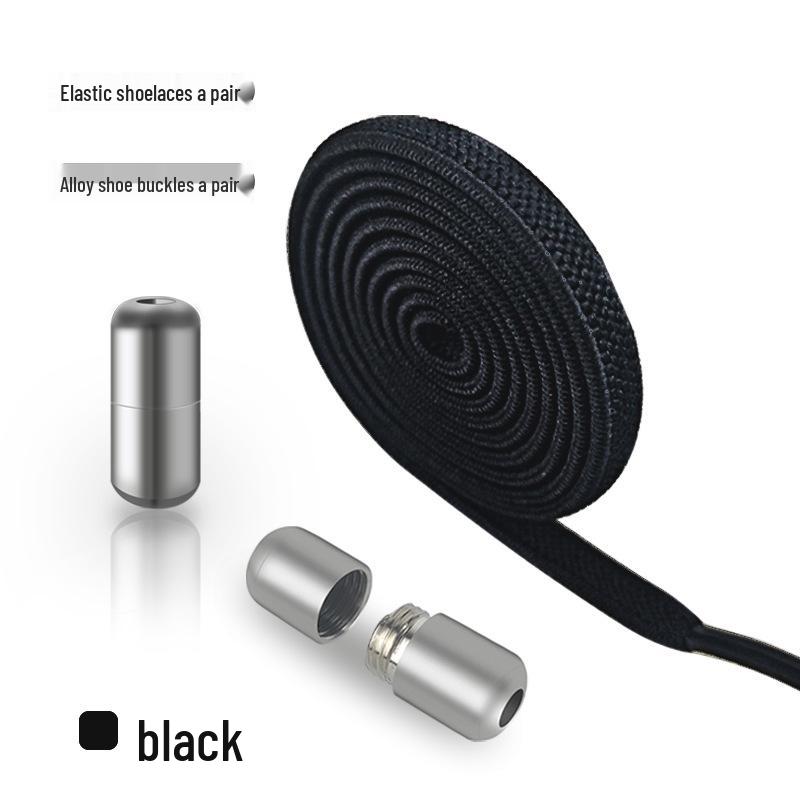 Elastic No-Tie Shoelaces for Kids with Easy Buckle