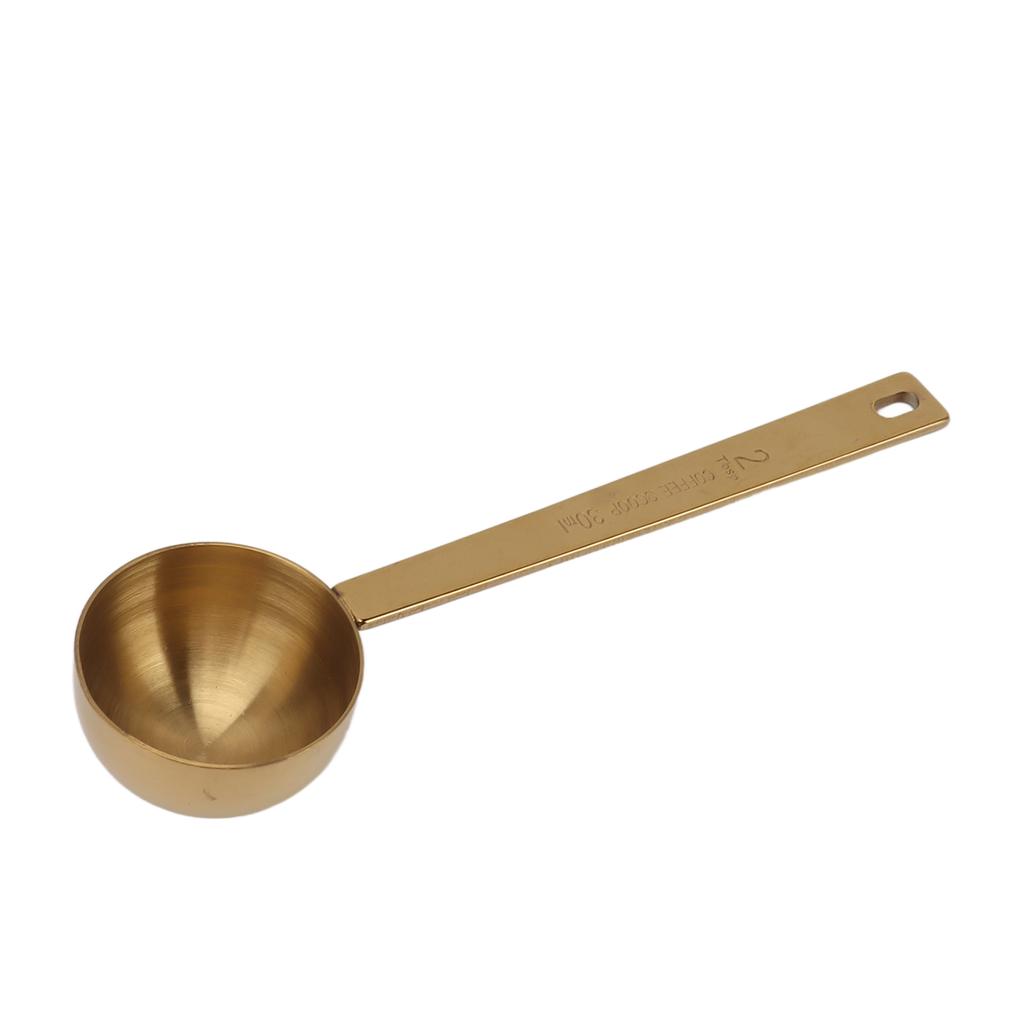 Stainless Steel Coffee Measuring Spoon Coffee Scoop Long Handle Scoop for Milk Powder Fruit Powder