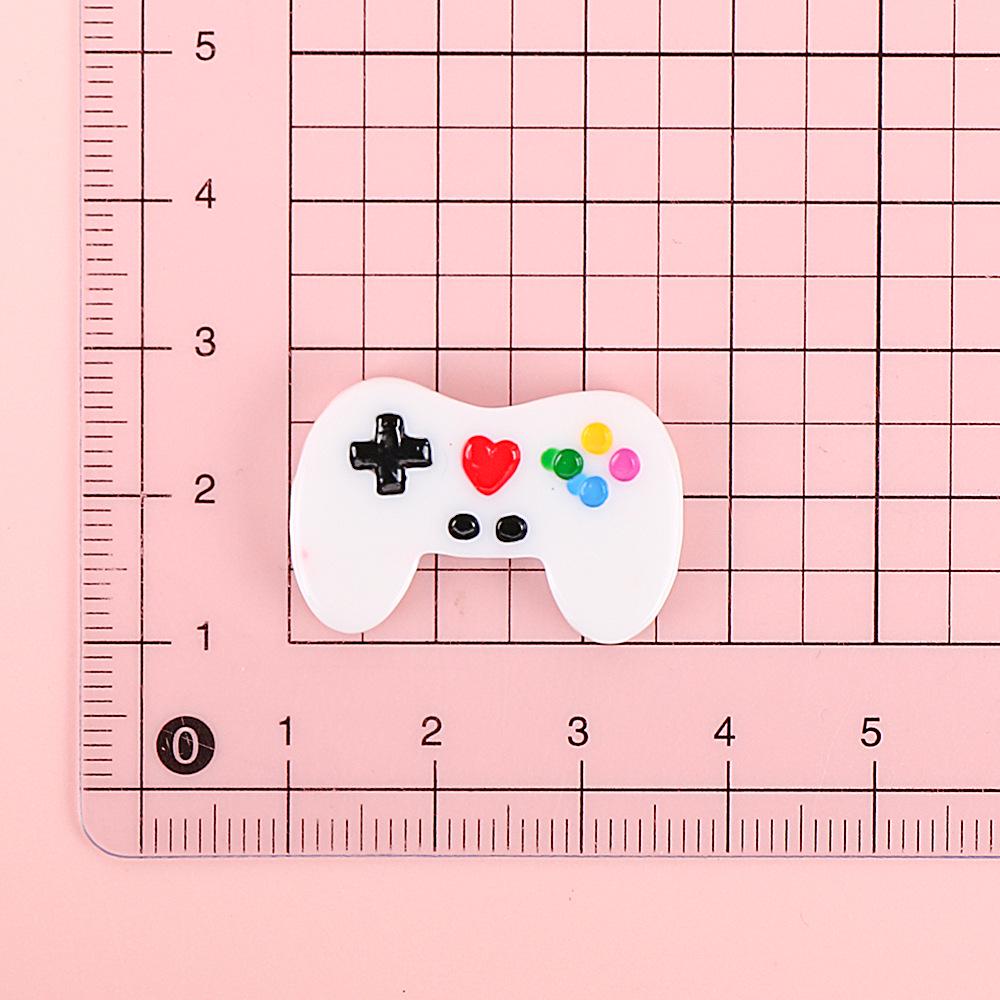 Creative Resin Game Controller Keychain Pendant for DIY Phone Cases