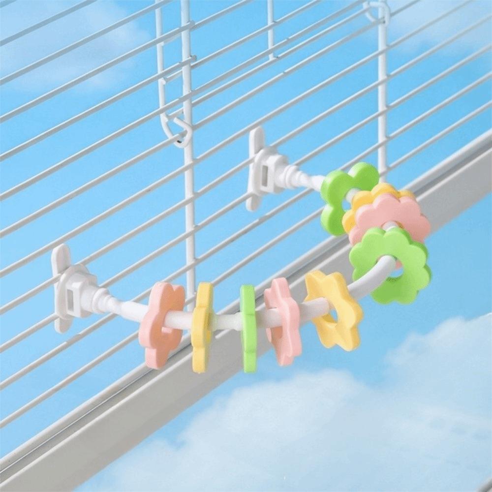 Bite Resistant Parrot Perch Toy Wear Resistant Beak Grinding Rack Cage Accessories