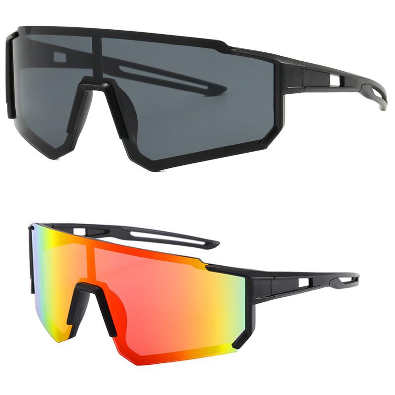 2 Stück Bunte Mode Sonnenbrillen für Damen Herren Radsport Sport Sonnenbrillen Klettern Skifahren Brillen Dame Mann Schutzbrillen UV400