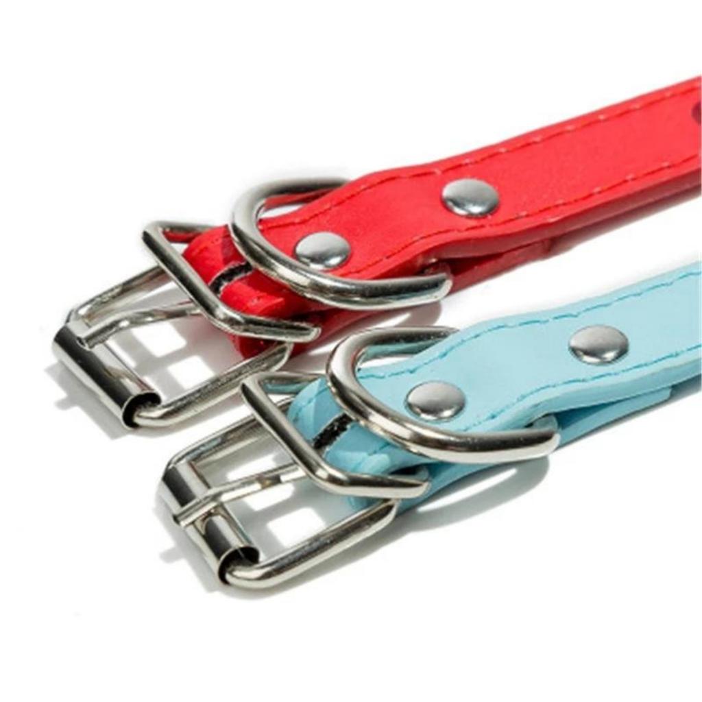 Harp Spiked Studded Leather Dog Collars Pu For Small Medium Large Dogs Pet Collar Rivets Anti-Bite Pet Products Neck Strap