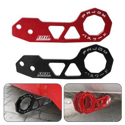 Rhombic Towbar Car Front Trailer Hook Towing Tools for JDM Aluminum Alloy Car Auto Rear Bumper AK-8108 Universal