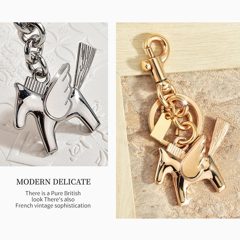 Creative Key Chain Handbag Pendant Bag Charms Metal Car Keychain Backpack Decoration Accessories Gifts