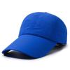 Summer new men's baseball cap extended brim quick-drying hat outdoor leisure sports breathable versatile cap