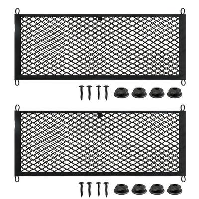 With Screws Storage Net 25*60CM 2pcs Boat Cargo Net