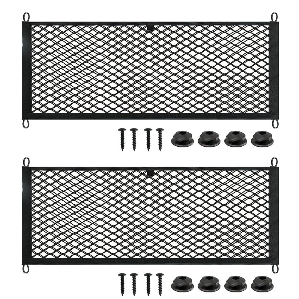With Screws Storage Net 25*60CM 2pcs Boat Cargo Net