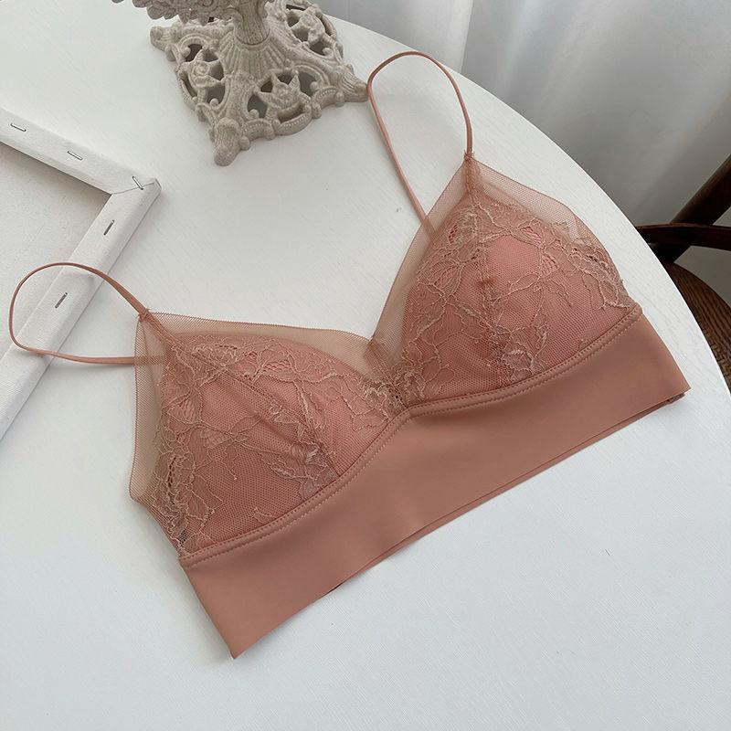 

Бесшовный бюстгальтер без косточек с открытой спиной, нескользящий, пуш-ап, бюстье во французском стиле, тонкий жилет-бандо для подростков 36/80