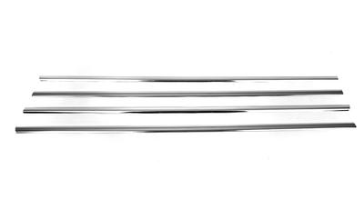 Moldings for Side Windows (4 Pcs, Stainless Steel) for SsangYong Action 2006-