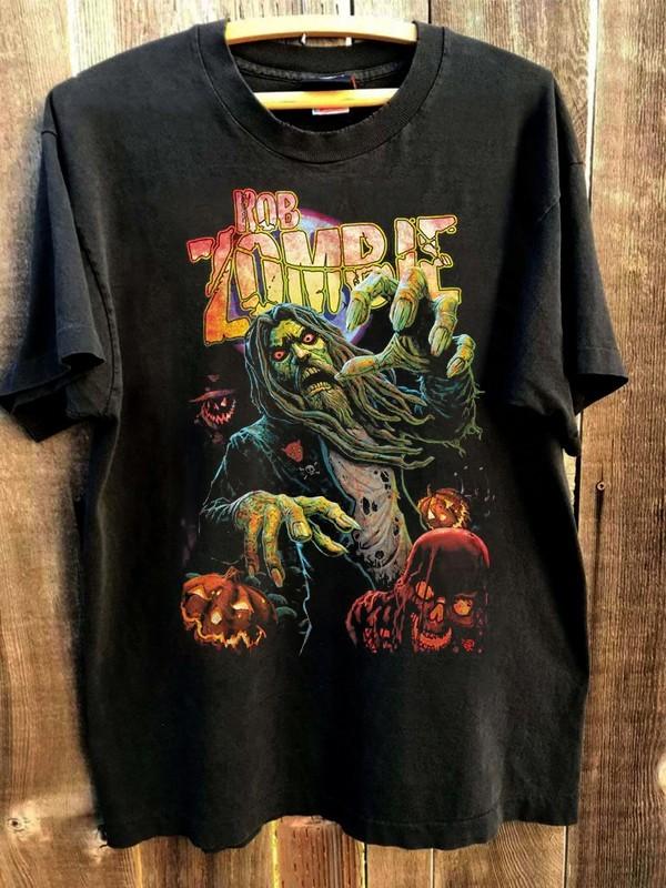 Rob Zombie Nightmare Graphic Black Unisex T shirt Classic style NH23858 Unisex T-Shirt XXXL