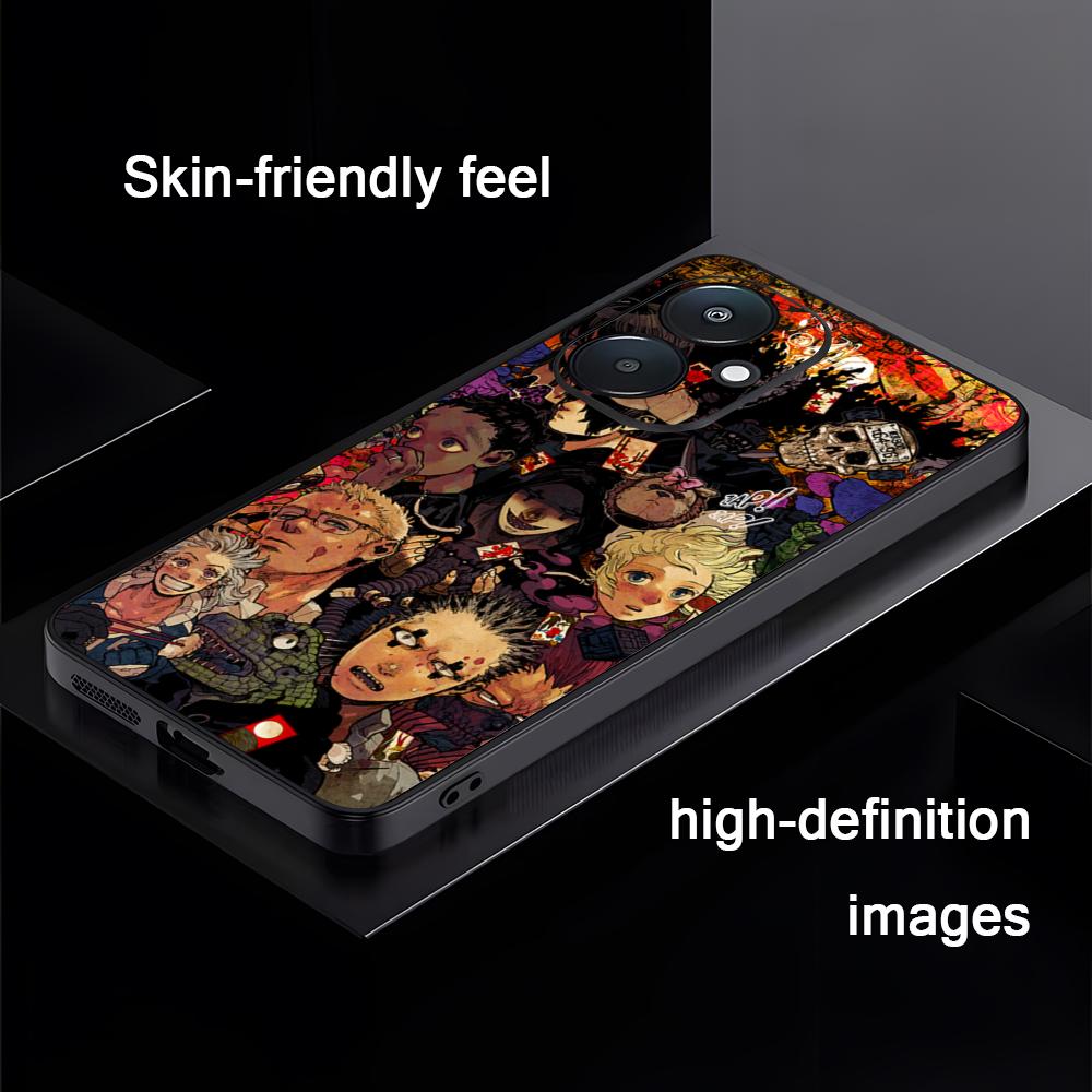 

Dorohedoro risu nikaido Hot Phone Case For Xiaomi Redmi 14C 13C 12C Note14 13 12 11 10 Pro Plus S Soft Black Phone Cover Redmi Note13ProPlus