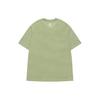 Fila Fusion Letter Logo Print Loose Knit Round Neck Short Sleeve T-Shirt Unisex Tops Milk-Avocado-Green T11U413102F-GN
