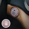 Yandong Car Engine Start Button Ring Universal Rhinestone Button Cover