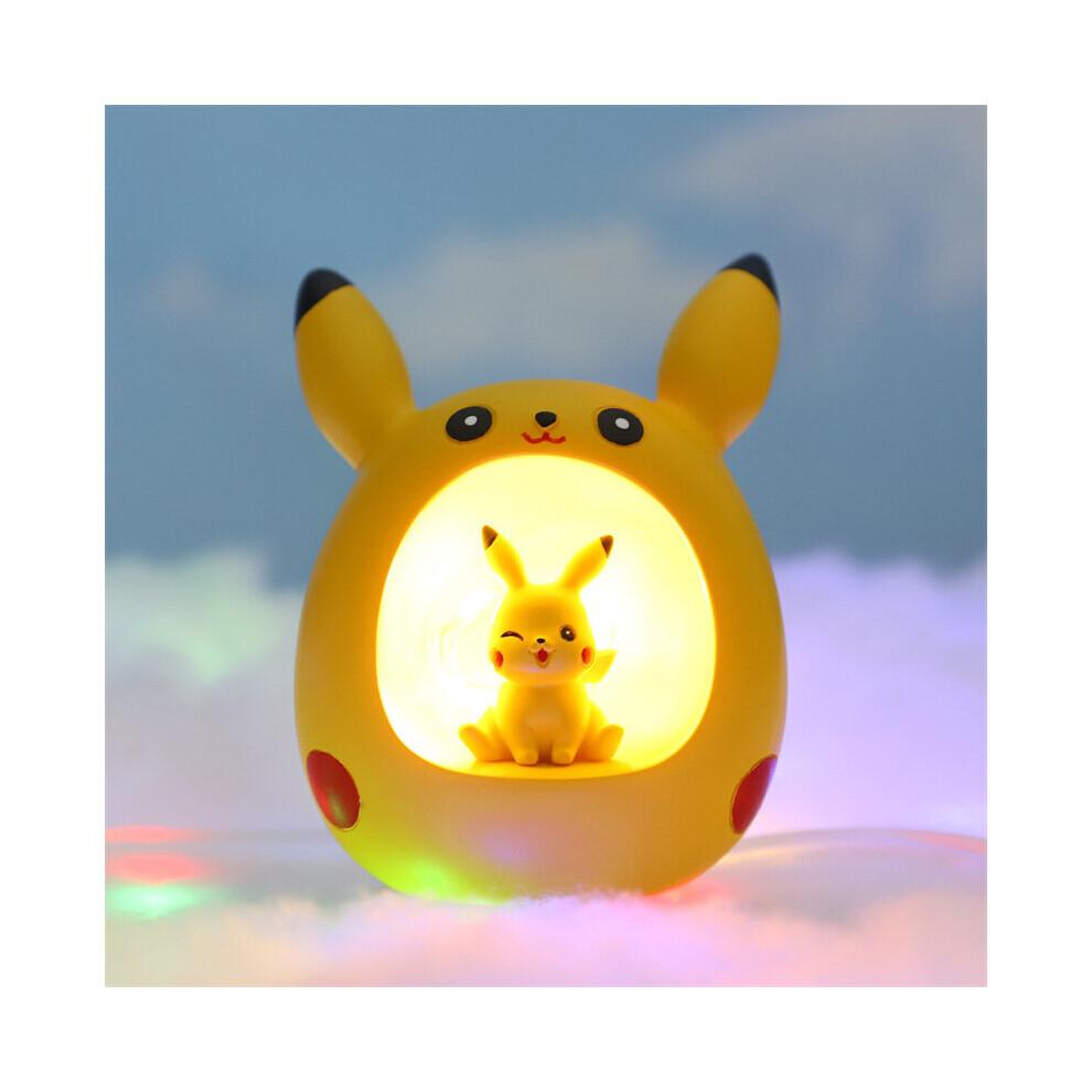 (Pikachu) Pokemon Resin Night Light Hand Painted Lamp