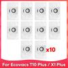 Fit For ( Ecovacs T10 Plus / X1 Plus ) Roller Side Brush Filter Dust Bag Mop Rag Robot Vacuum Cleaner Replacement Accessory Part