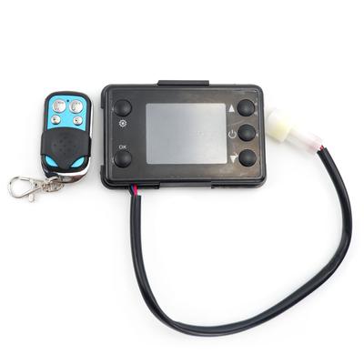 12V Air Diesel Heater LCD Monitor Switch Control Controller Board Motherboard & 2Pcs Remote Car Van Camper Plateau Model